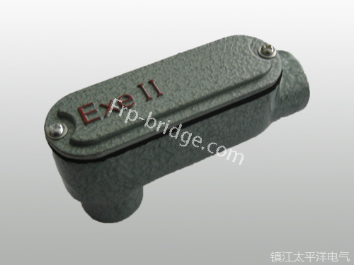 防爆(bao)後彎通穿線盒(he)