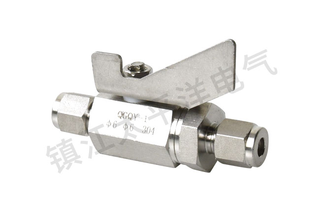 不(bú)鏽鋼卡套球閥(fa)